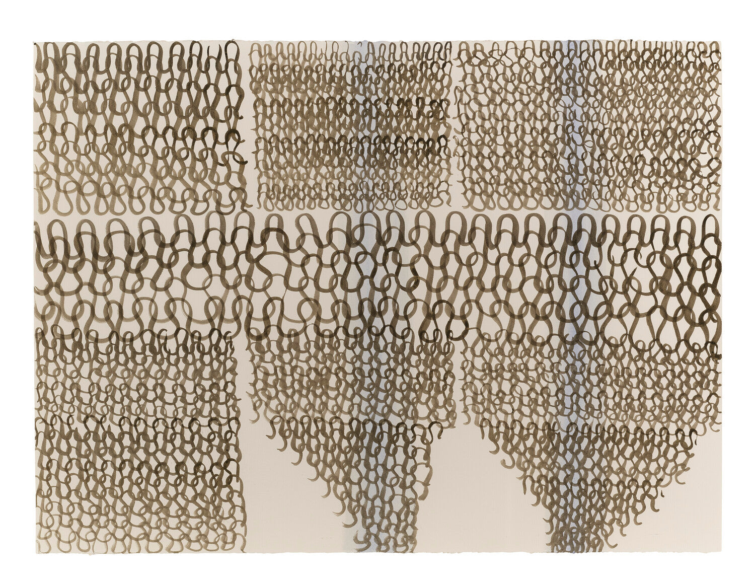 Rosemarie Trockel, Untitled, 1996. Acrylic on Paper.