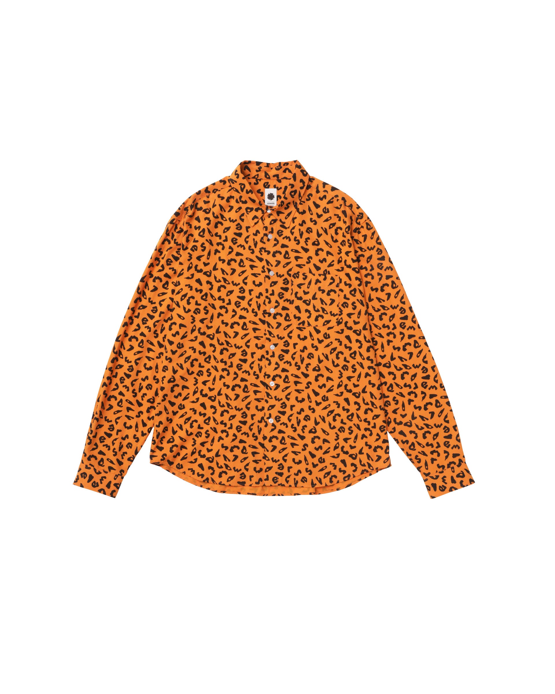 vowels | レオパード柄シャツ